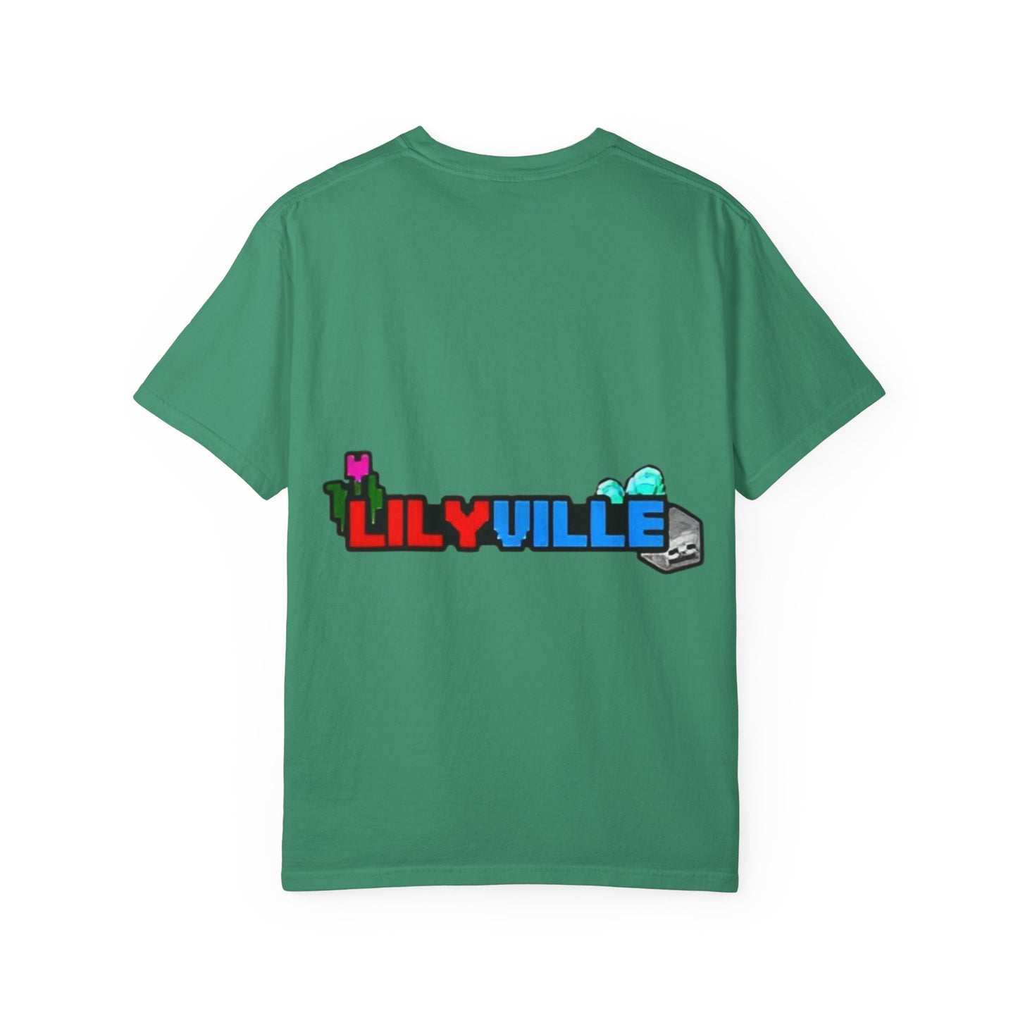 Minecraft-Themed Unisex Garment-Dyed T-Shirt, Gamer Tee, Kid's Gift, Casual Wear, Birthday Present, Video Game Apparel
