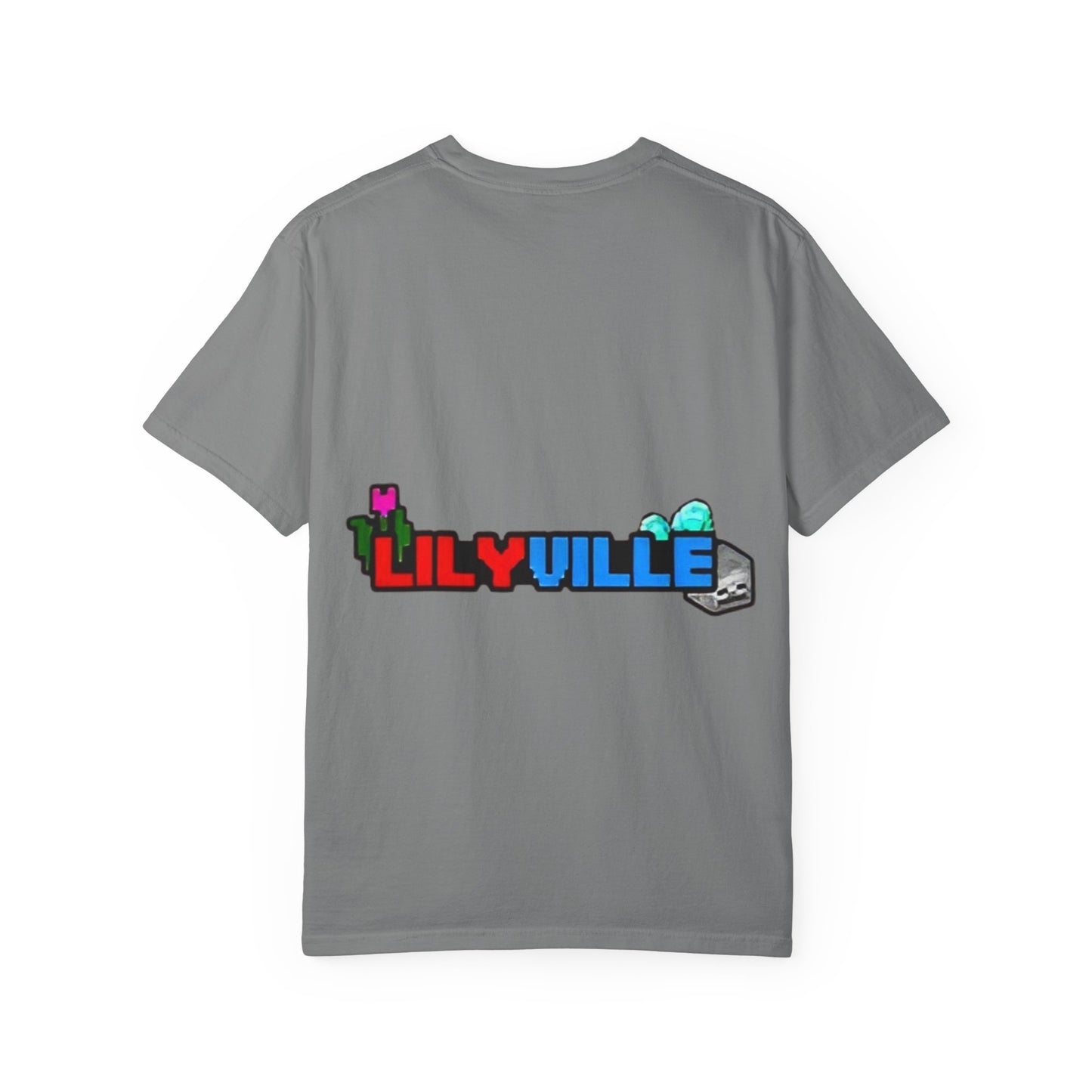 Minecraft-Themed Unisex Garment-Dyed T-Shirt, Gamer Tee, Kid's Gift, Casual Wear, Birthday Present, Video Game Apparel