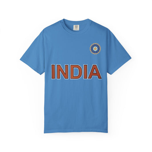 India Cricket Team T-Shirt, Unisex Sports Tee, Casual Wear, Gift for Cricket Lovers, Team Spirit Apparel, Match Day Outfit