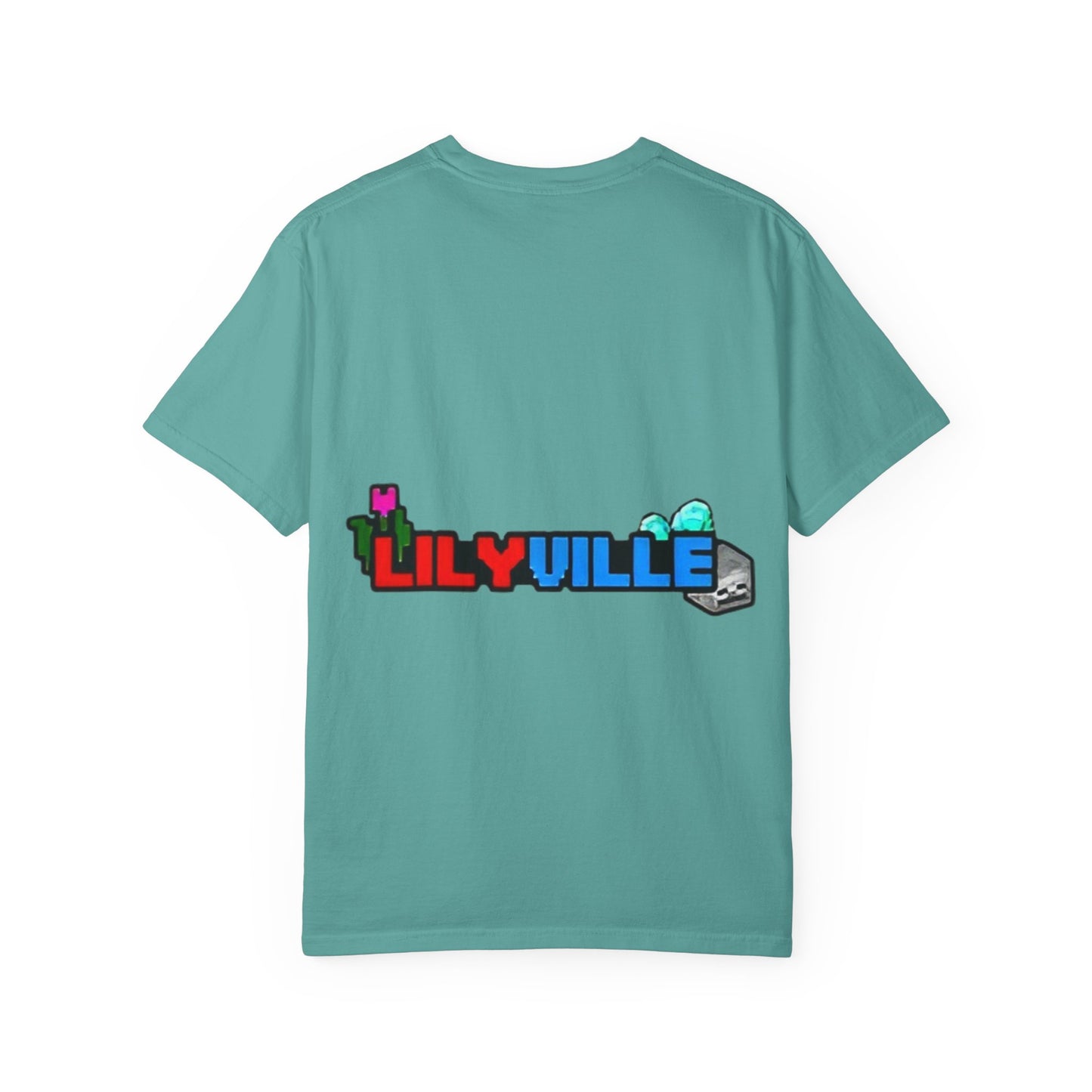 Minecraft-Themed Unisex Garment-Dyed T-Shirt, Gamer Tee, Kid's Gift, Casual Wear, Birthday Present, Video Game Apparel